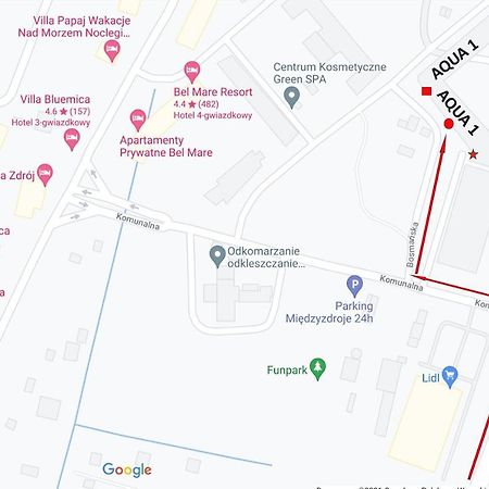 Apartament "Adell" - Miedzyzdroje, Bella Mare Aqua 1 Eksteriør bilde